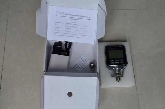 Medición del fondo de acero inoxidable y cubierta de plástico ABS HS602 Medidor de presión digital