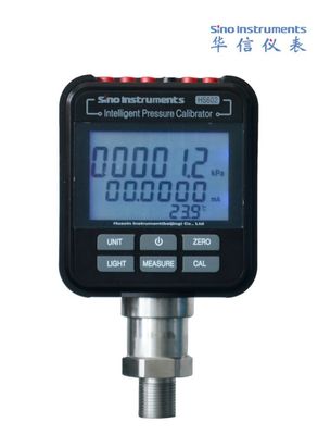 Calibración del transmisor de presión y del interruptor de presión con manómetro digital HS602