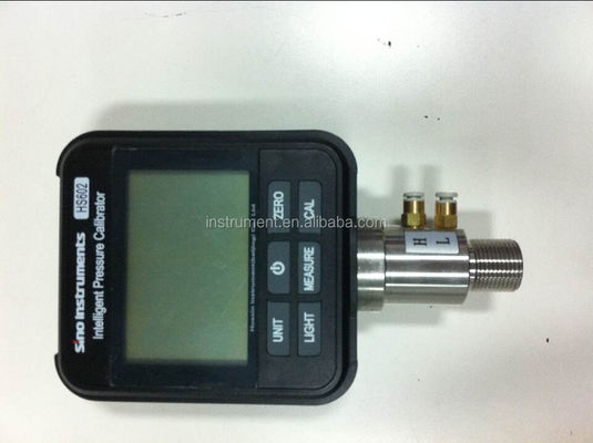 Calibración del transmisor de presión y del interruptor de presión con manómetro digital HS602