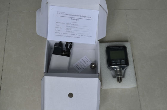 Calibración del transmisor de presión y del interruptor de presión con manómetro digital HS602
