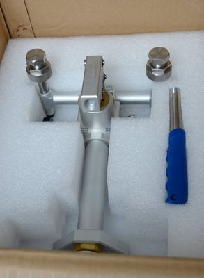 Estabilidad /-0,05% F.S. Calibrador de bomba de mano portátil para una calibración precisa de los medios de aire