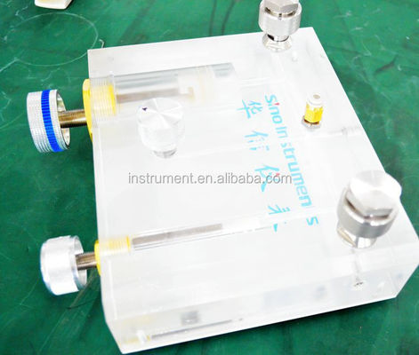 Parte de salida de acero inoxidable HS700 Bomba de calibración de presión al vacío Resolución 0,01mbar