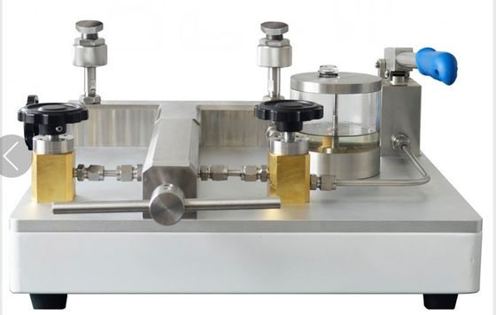 Comparador de presión hidráulico para equipos de laboratorio de salida de acero inoxidable HS706