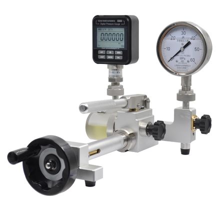 5 kg HS705 Calibrador de transductor de presión hidráulico para medio de aceite