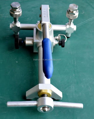 0.1mbar Resolución de ajuste HS703 Fuente de presión de calibración manual en Buna-N