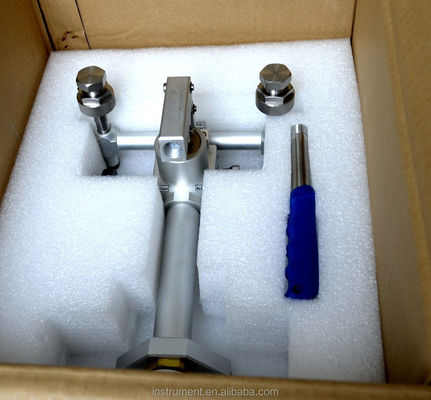 0.1mbar Resolución de ajuste HS703 Fuente de presión de calibración manual en Buna-N