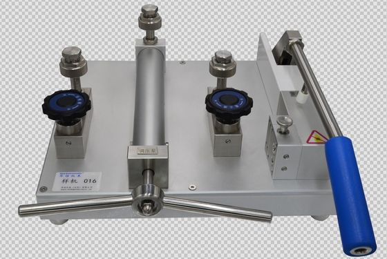 Calibración del medidor de precisión con comparador neumático HS721 portátil y potencia de aire