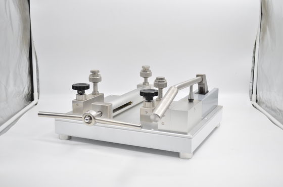 Calibración del medidor de precisión con comparador neumático HS721 portátil y potencia de aire