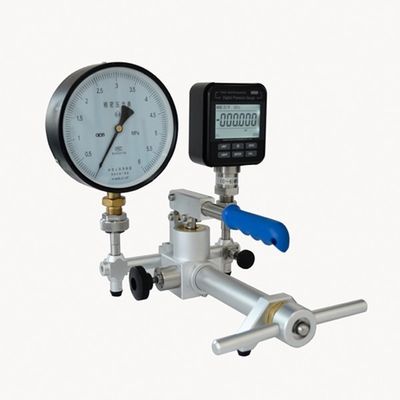 Calibrador de presión de la bomba de retención manual de 60 bar HS703 de alta presión de aire medio 286L*198W*140H mm