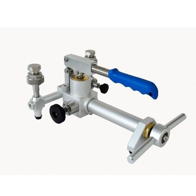 Calibrador de presión de la bomba de retención manual de 60 bar HS703 de alta presión de aire medio 286L*198W*140H mm