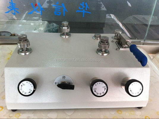 Kit de calibración de presión semiautomático versátil para 0-600 bar Rango de presión 16.0kg