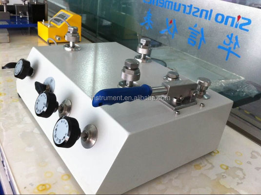Kit de calibración de presión semiautomático versátil para 0-600 bar Rango de presión 16.0kg