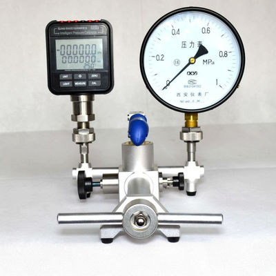 Bomba de calibración manual de presión de aire certificada ISO para aplicaciones industriales