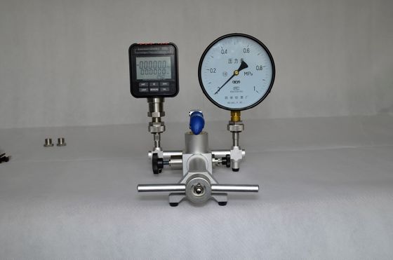Calibrador de manómetro neumático de laboratorio profesional L286*W198*H140 mm HS703