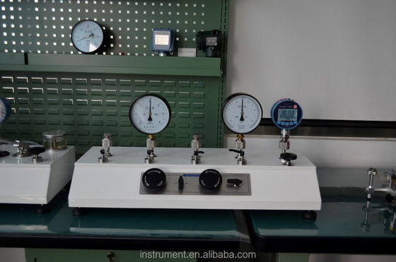 Banco de ensayo de presión eléctrica compatible con medios de aire HS316L