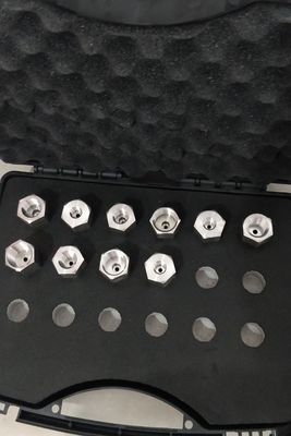 Comparador de calibración de presión neumática tipo banco HS721 con rango de presión de -0,95-140 bar