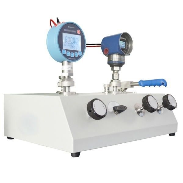 Kit de calibración de presión semiautomático versátil para 0-600 bar Rango de presión 16.0kg