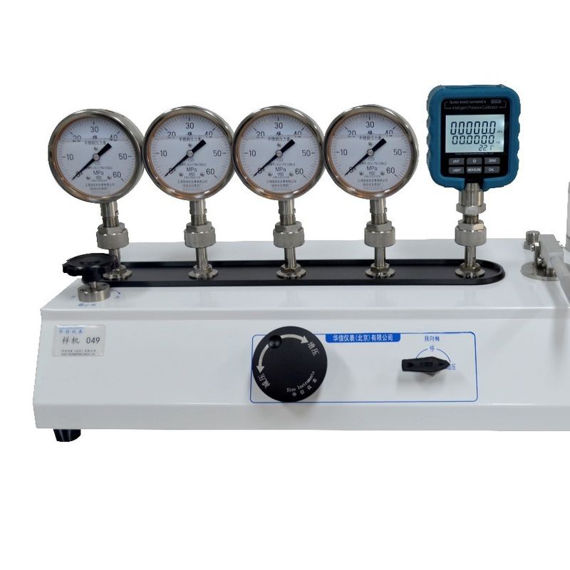 Banco de prueba de presión de aire eléctrica neumático 0-25bar para velocidad estable en 5 segundos